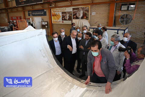 مراسم تحویل سری نخست لوکوموتیوهای شرکت فولاد مبارکه