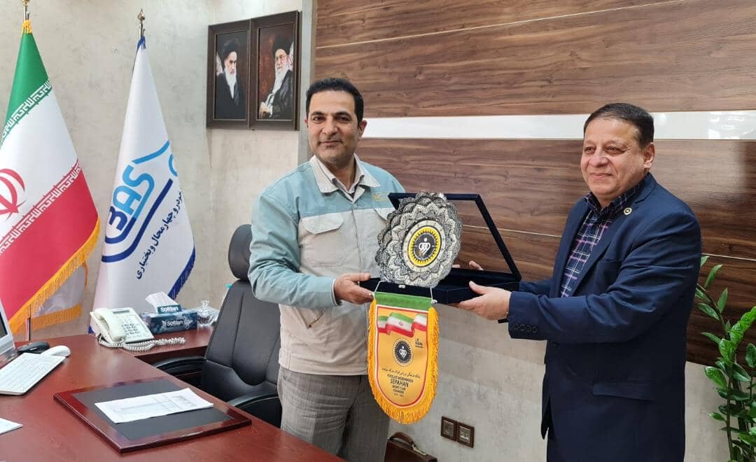 دیدار مدیران عامل باشگاه سپاهان و شرکت ورق خودرو