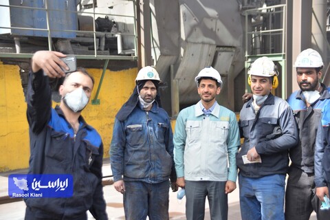 دیدار نوروزی مدیرعامل و معاونین فولاد مبارکه با کارکنان خطوط تولید و بخش‌های پشتیبانی و ستادی این شرکت