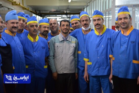 دیدار نوروزی مدیرعامل و معاونین فولاد مبارکه با کارکنان خطوط تولید و بخش‌های پشتیبانی و ستادی این شرکت