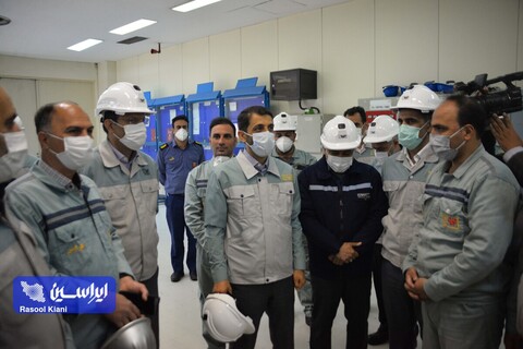 دیدار نوروزی مدیرعامل و معاونین فولاد مبارکه با کارکنان خطوط تولید و بخش‌های پشتیبانی و ستادی این شرکت