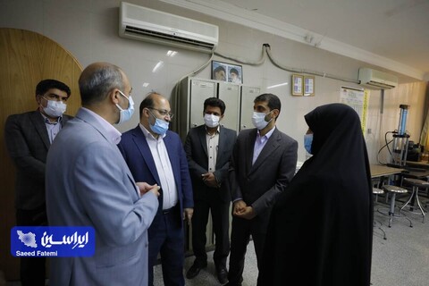 بازدید مدیرعامل شرکت فولاد مبارکه و هیات همراه از محل اجرای طرح ملی خودکفایی بذر کشور و دانشگاه آزاد اسلامی واحد شهر مجلسی