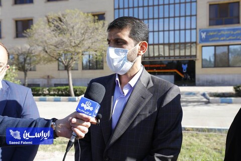 بازدید مدیرعامل شرکت فولاد مبارکه و هیات همراه از محل اجرای طرح ملی خودکفایی بذر کشور و دانشگاه آزاد اسلامی واحد شهر مجلسی