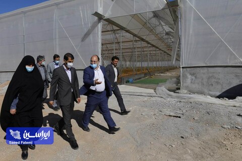 بازدید مدیرعامل شرکت فولاد مبارکه و هیات همراه از محل اجرای طرح ملی خودکفایی بذر کشور و دانشگاه آزاد اسلامی واحد شهر مجلسی