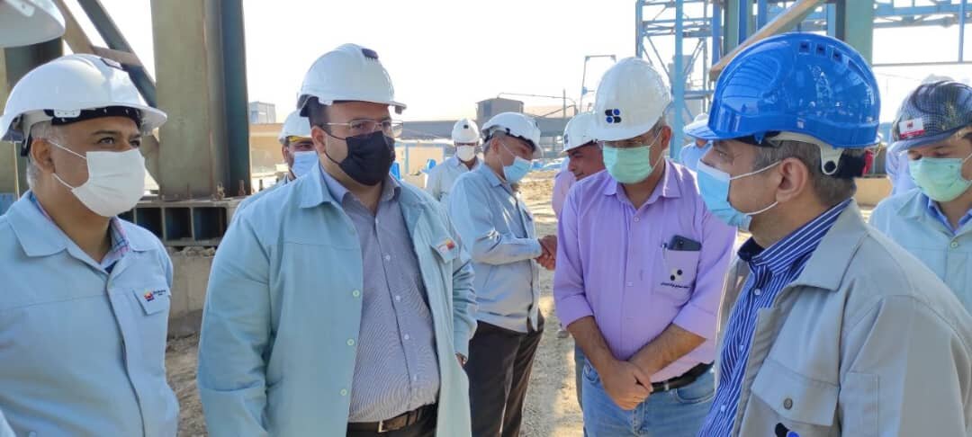 بازدید مدیرعامل فولاد خوزستان از شرکت صنعت فولاد شادگان
