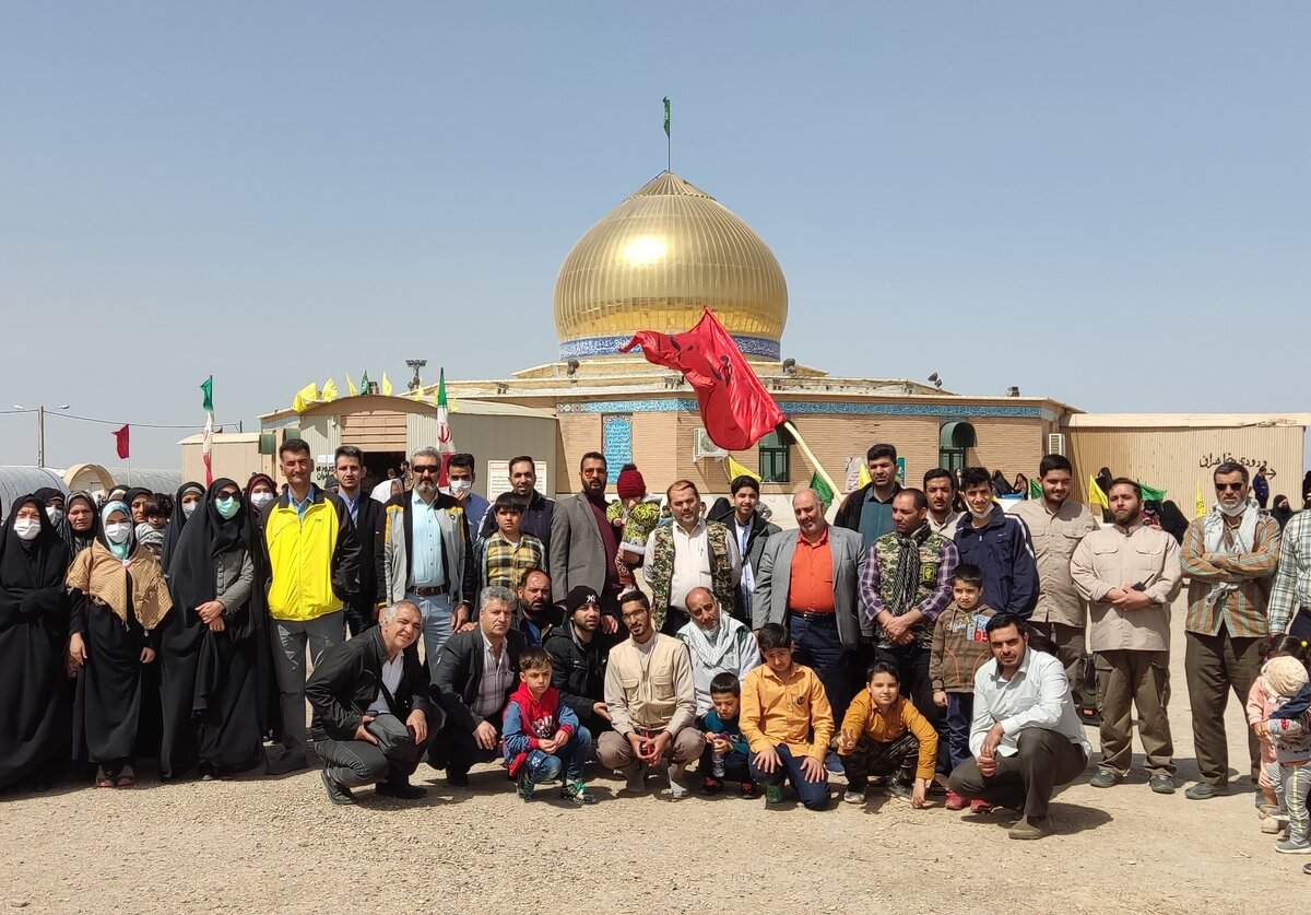 اعزام کارکنان فولاد مبارکه و خانواده‌های آنان به اردوی راهیان نور