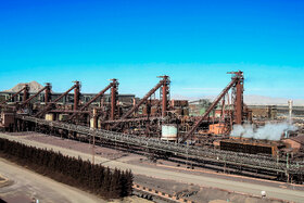 ثبت رکورد تولید روزانه آهن اسفنجی در ناحیه آهن‌سازی فولاد مبارکه