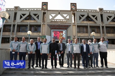 بازدید سرپرست سازمان صنعت و معدن تجارت استان اصفهان از شرکت فولاد مبارکه