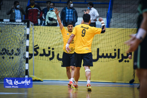 لیگ برتر هندبال؛سپاهان ۲۳ _ شهید شاملی ۱۹/