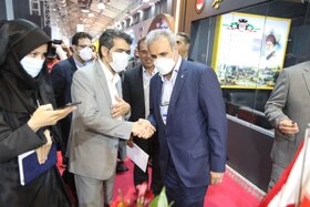 بازدید معاون وزیر صمت از همایش و نمایشگاه چشم‌انداز صنعت فولاد و سنگ‌آهن ایران