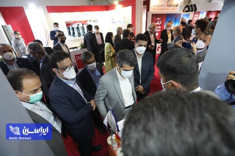 بازدید معاون وزیر صمت از همایش و نمایشگاه چشم‌انداز صنعت فولاد و سنگ‌آهن ایران