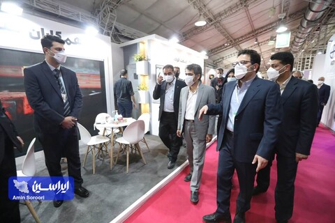 بازدید معاون وزیر صمت از همایش و نمایشگاه چشم‌انداز صنعت فولاد و سنگ‌آهن ایران