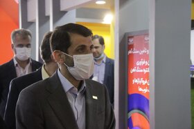 غرفه گروه فولاد مبارکه در نمایشگاه «چشم‌انداز صنعت فولاد و سنگ‌آهن ایران با نگاهی به بازار»