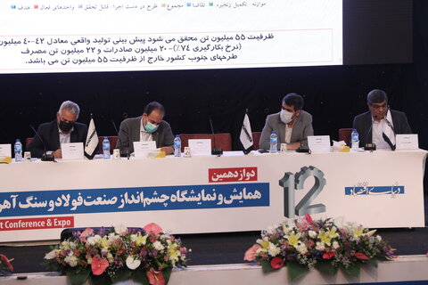 پنل‌های روز اول نمایشگاه «چشم‌انداز صنعت فولاد و سنگ‌آهن ایران»