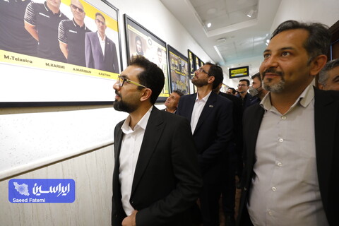 بازدید مدیران روابط عمومی حوزه معدن و صنایع معدنی ایران از باشگاه فولاد مبارکه سپاهان و ورزشگاه نقش جهان