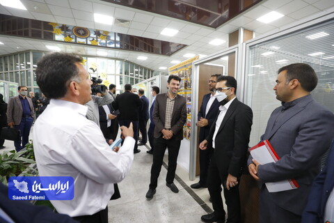 بازدید مدیران روابط عمومی حوزه معدن و صنایع معدنی ایران از باشگاه فولاد مبارکه سپاهان و ورزشگاه نقش جهان