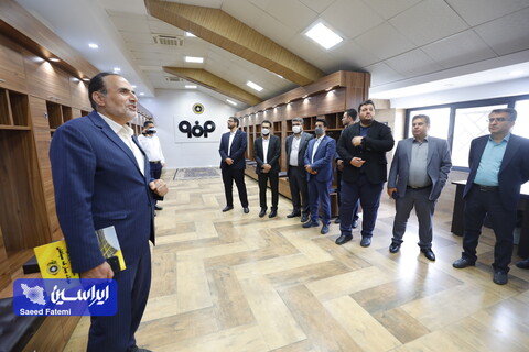 بازدید مدیران روابط عمومی حوزه معدن و صنایع معدنی ایران از باشگاه فولاد مبارکه سپاهان و ورزشگاه نقش جهان
