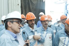 بازدید مدیرعامل فولاد مبارکه از شرکت فولاد تاراز