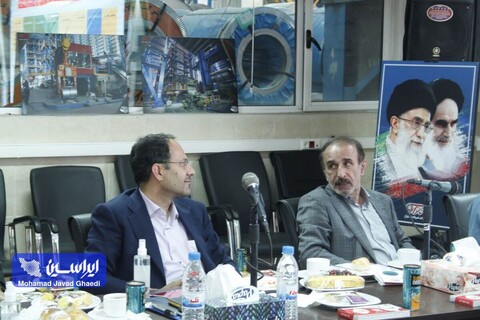 بازدید مدیرعامل فولاد مبارکه از شرکت فولاد تاراز