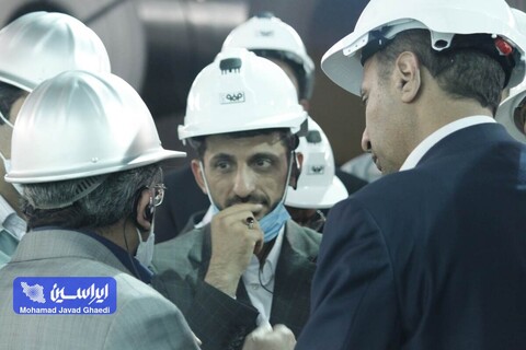 بازدید مدیرعامل شرکت فولاد مبارکه از شركت ورق‌خودرو