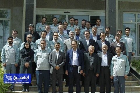 بازدید مدیرعامل شرکت فولاد مبارکه از شركت ورق‌خودرو