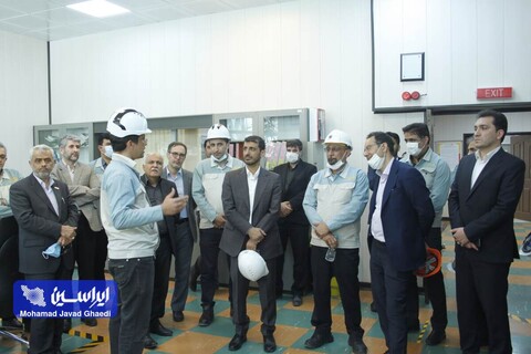 بازدید مدیرعامل شرکت فولاد مبارکه از شرکت فولاد سفیددشت