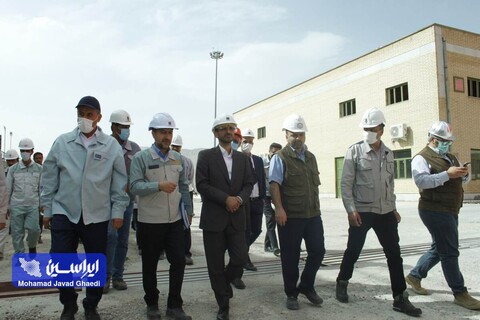 بازدید مدیرعامل شرکت فولاد مبارکه از شرکت فولاد سفیددشت
