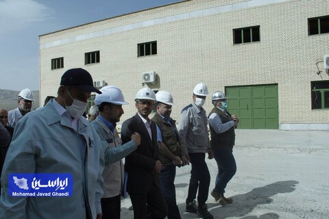 بازدید مدیرعامل شرکت فولاد مبارکه از شرکت فولاد سفیددشت
