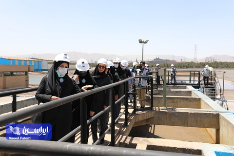 بازدید مدیران روابط عمومی حوزه معدن و صنایع معدنی ایران از خطوط تولید شرکت فولاد مبارکه