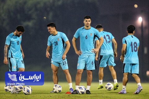 تمرینات تیم ملی در دوحه قطر