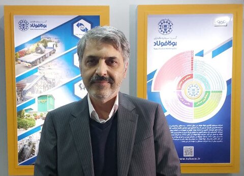 احمدرضا سبزواری مدیرعامل شرکت سرمایه‌گذاری توکافولاد