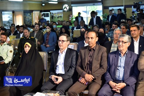 مراسم افتتاحیه سالن تیر اندازی شهید محسن خزایی