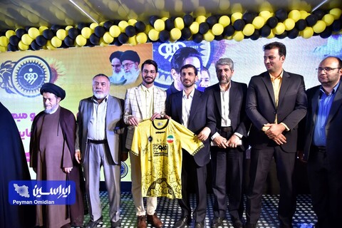 مراسم افتتاحیه سالن تیر اندازی شهید محسن خزایی