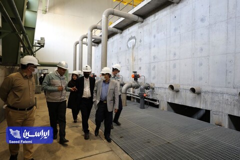 بازدید از تصفیه خانه و نمایشگاه دستاوردهای شرکت فولاد مبارکه