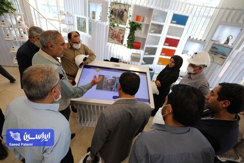 بازدید از تصفیه خانه و نمایشگاه دستاوردهای شرکت فولاد مبارکه