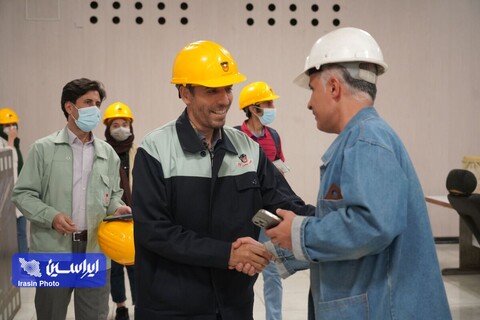 بازدید خبرنگاران حوزه صنعت و معدن از ذوب آهن