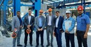 بازدید مدیرعامل شرکت سرمایه‌گذاری توکا فولاد از فولاد تاراز