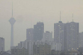وضعیت قرمز ۲۸ ایستگاه کیفیت هوای تهران/ یک ایستگاه در وضعیت بنفش و بسیار ناسالم