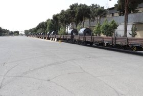 آمادگی شرکت صنیع کاوه برای حمل و نقل ریلی محصولات فولاد مبارکه