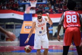 یخچالی ستاره بازی بسکتبال ایران و سوریه شد