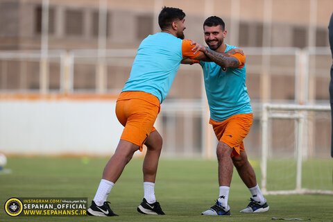 اولین تمرین سپاهان زیر نظر ژوزه مورایس