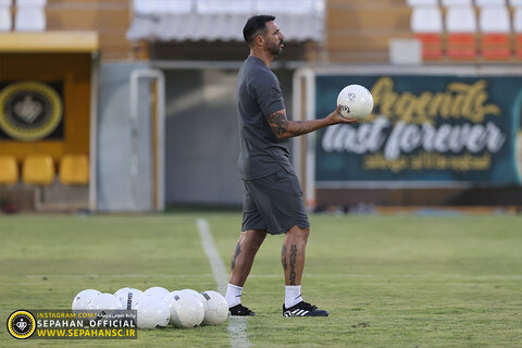 اولین تمرین سپاهان زیر نظر ژوزه مورایس