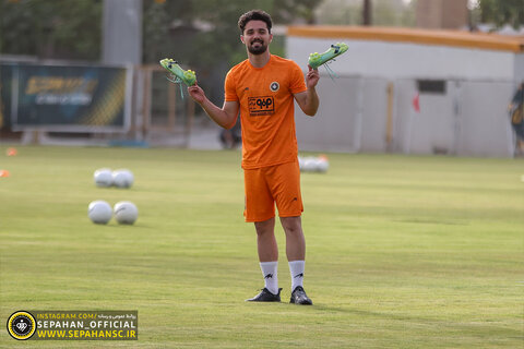 اولین تمرین سپاهان زیر نظر ژوزه مورایس