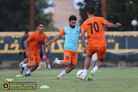 اولین تمرین سپاهان زیر نظر ژوزه مورایس