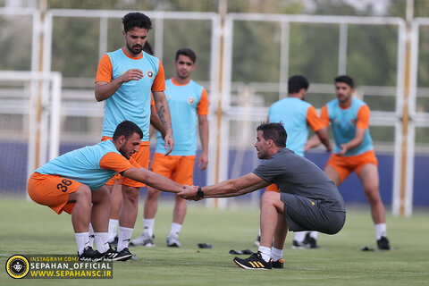 اولین تمرین سپاهان زیر نظر ژوزه مورایس