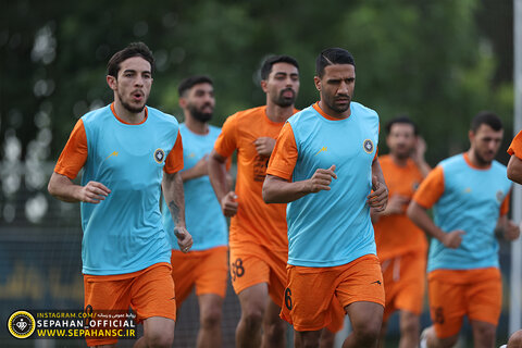 اولین تمرین سپاهان زیر نظر ژوزه مورایس