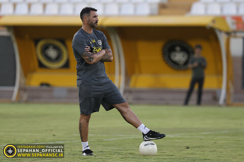 اولین تمرین سپاهان زیر نظر ژوزه مورایس