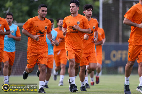 اولین تمرین سپاهان زیر نظر ژوزه مورایس