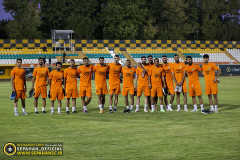 اولین تمرین سپاهان زیر نظر ژوزه مورایس