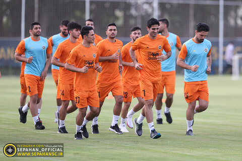 اولین تمرین سپاهان زیر نظر ژوزه مورایس